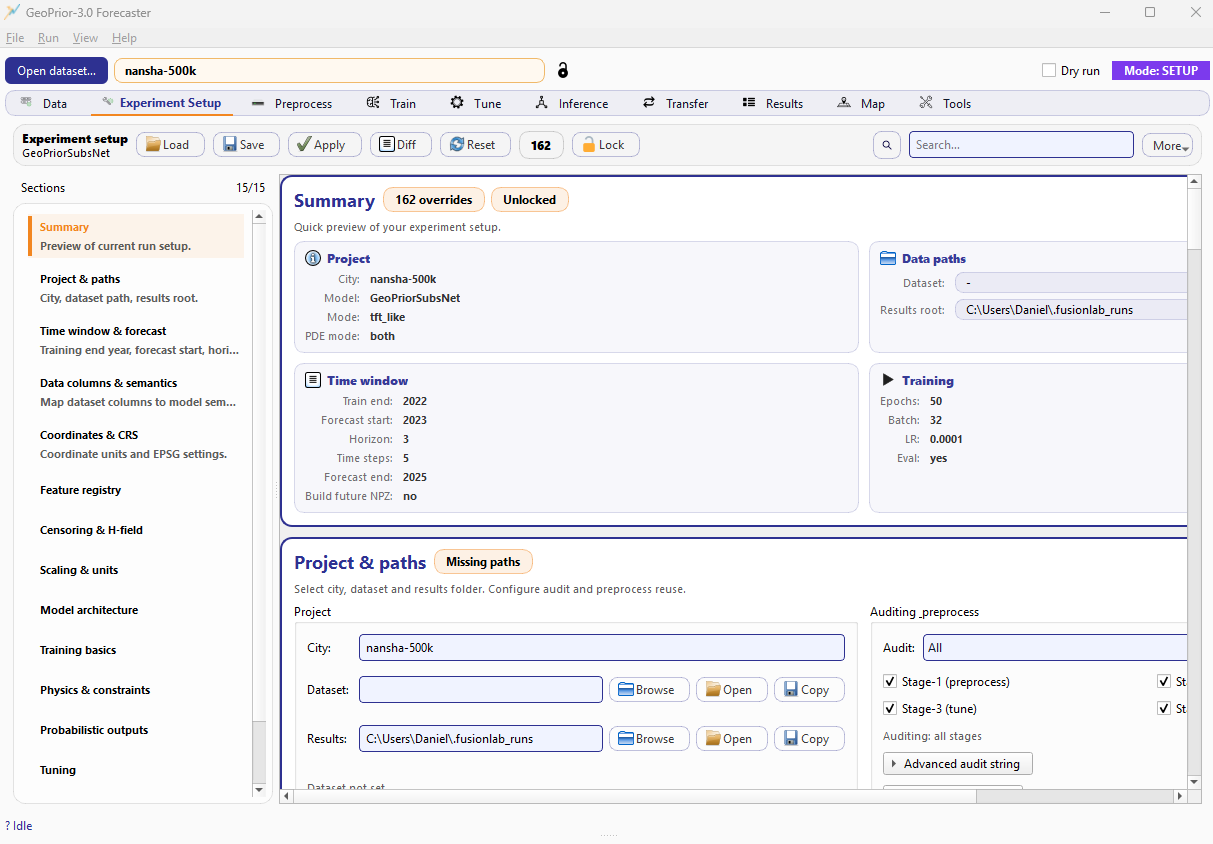 GeoPrior-3.0 Forecaster Transferability across cities